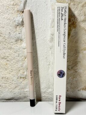 ⭐ RARE BEAUTY PERFECT STROKES LONGWEAR GEL EYELINER - TRUE BLACK